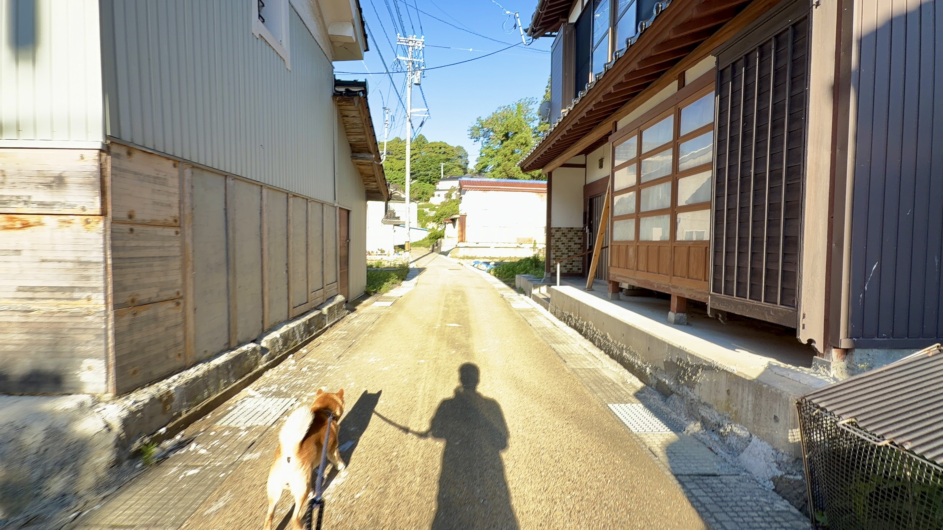 たろーと西町の路地